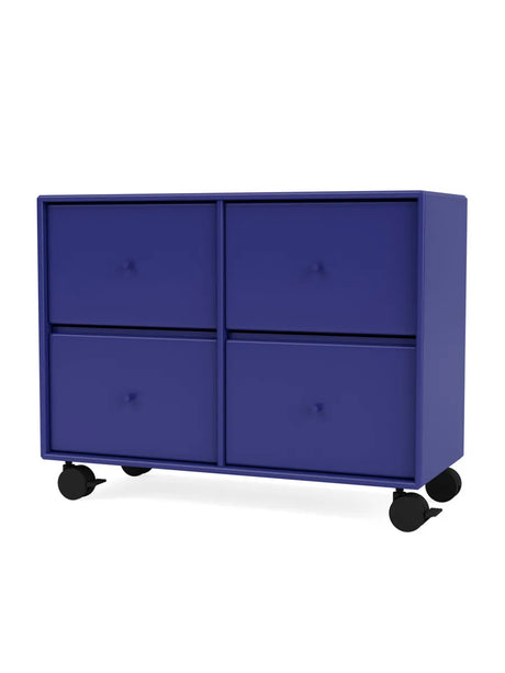 4124 kommode inkl. hjul fra Montana - Monarch - Jacobsen Plus