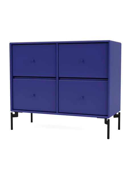 4124 kommode inkl. ben fra Montana - Monarch / Black - Jacobsen Plus