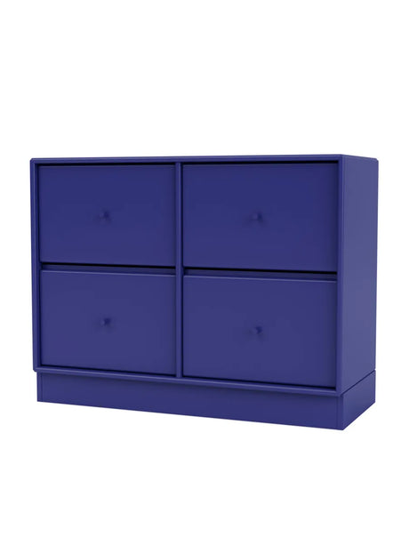 4124 kommode inkl. sokkel fra Montana - Monarch / Sokkel 7 cm - Jacobsen Plus