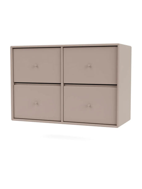 4124 kommode inkl. ophæng fra Montana - Mushroom - Jacobsen Plus