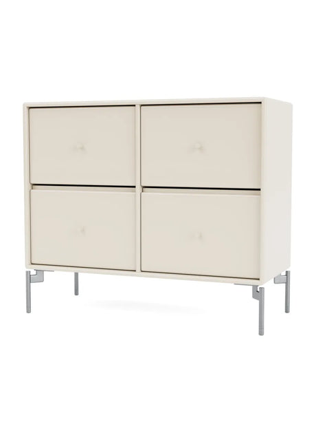 4124 kommode inkl. ben fra Montana - Oat / Krom - Jacobsen Plus