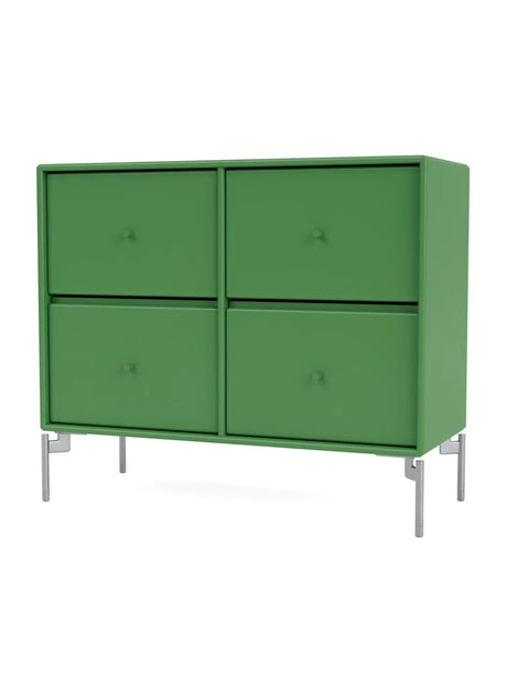 4124 kommode inkl. ben fra Montana - Parsley / Krom - Jacobsen Plus