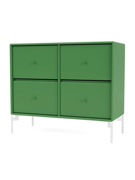 4124 kommode inkl. ben fra Montana - Parsley / Snow - Jacobsen Plus