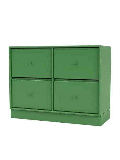 4124 kommode inkl. sokkel fra Montana - Parsley / Sokkel 7 cm - Jacobsen Plus