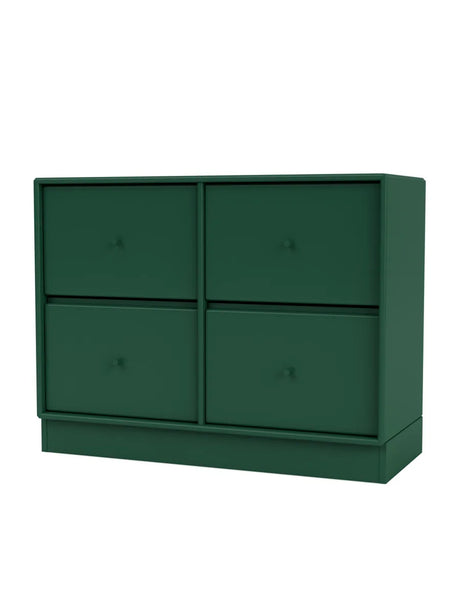 4124 kommode inkl. sokkel fra Montana - Pine / Sokkel 7 cm - Jacobsen Plus