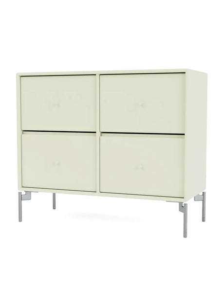 4124 kommode inkl. ben fra Montana - Pomelo / Krom - Jacobsen Plus