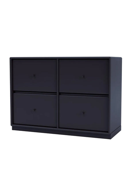 4124 kommode inkl. sokkel fra Montana - Shadow / Sokkel 3 cm - Jacobsen Plus