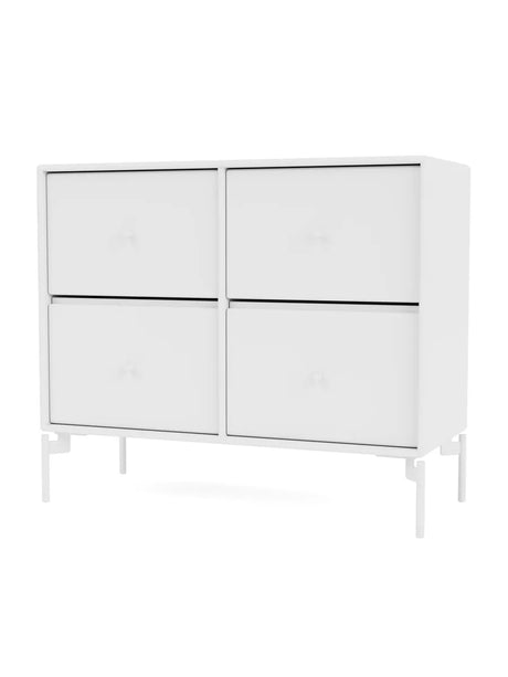 4124 kommode inkl. ben fra Montana - Snow / Snow - Jacobsen Plus