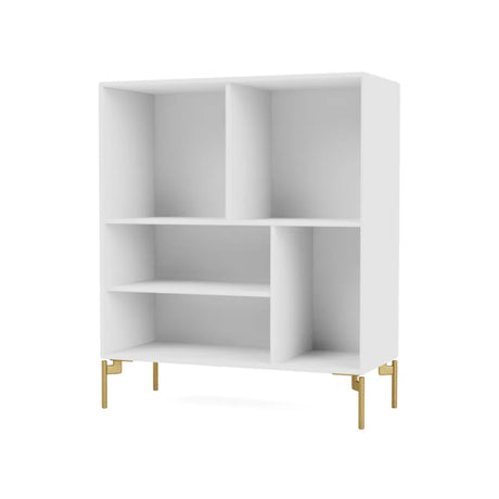 1619 reol, inkl. ben fra Montana - New white / Inkl. ben - messing - Jacobsen Plus