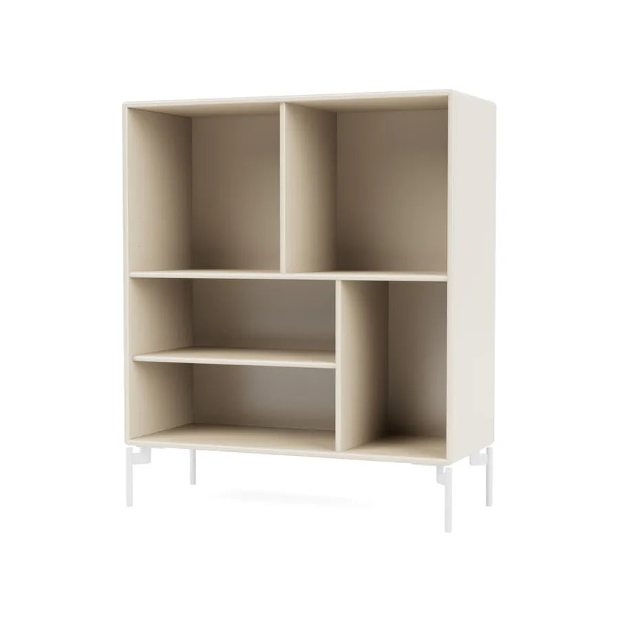 1619 reol, inkl. ben fra Montana - Oat / Inkl. ben - snow - Jacobsen Plus