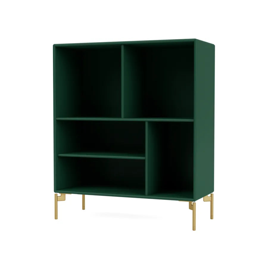 1619 reol, inkl. ben fra Montana - Pine / Inkl. ben - messing - Jacobsen Plus