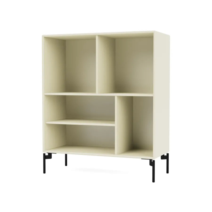 1619 reol, inkl. ben fra Montana - Vanilla / Inkl. ben - black - Jacobsen Plus