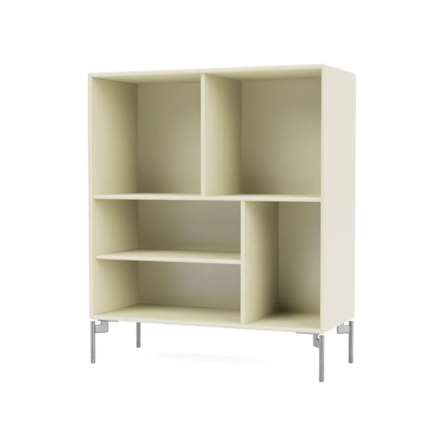 1619 reol, inkl. ben fra Montana - Vanilla / Inkl. ben - krom - Jacobsen Plus