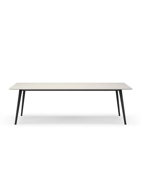 JW2410 bord fra Montana - White oak (finér eg) / Sort (lakeret) - Jacobsen Plus