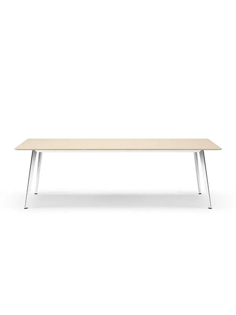 JW2410 bord fra Montana - Massivt eg / Aluminium (poleret) - Jacobsen Plus