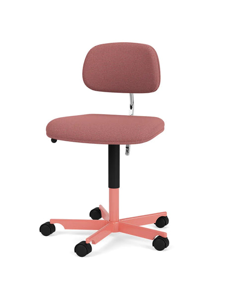 Kevi 2534U Kontorstol fra Montana - Steelcut Trio 636-Rhubarb - Jacobsen Plus