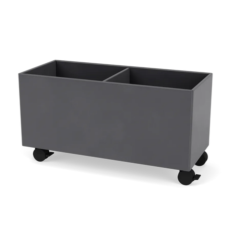 Plantekasse B69,6 cm, inkl. hjul fra Montana - Coal - Jacobsen Plus