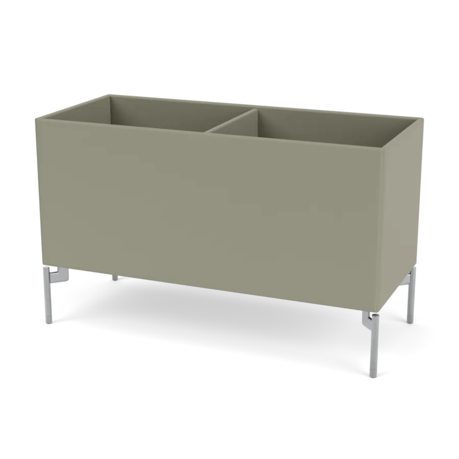 Plantekasse B69,6 cm D30, inkl. ben fra Montana