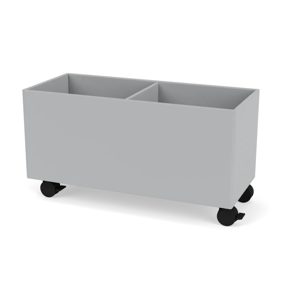 Plantekasse B69,6 cm, inkl. hjul fra Montana