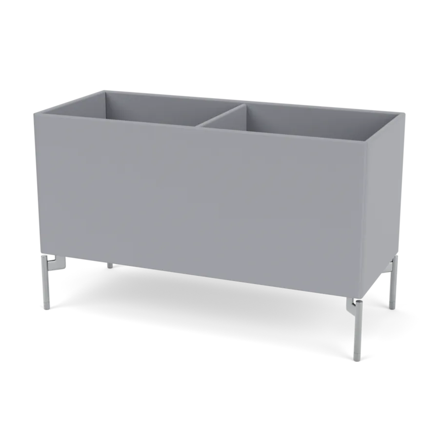 Plantekasse B69,6 cm D30, inkl. ben fra Montana