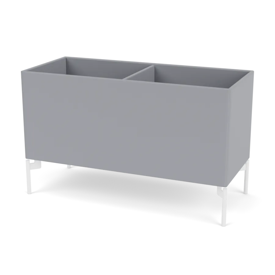 Plantekasse B69,6 cm D30, inkl. ben fra Montana