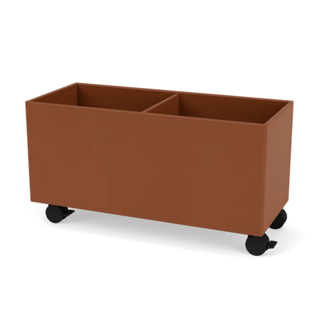 Plantekasse B69,6 cm, inkl. hjul fra Montana - Hazelnut - Jacobsen Plus