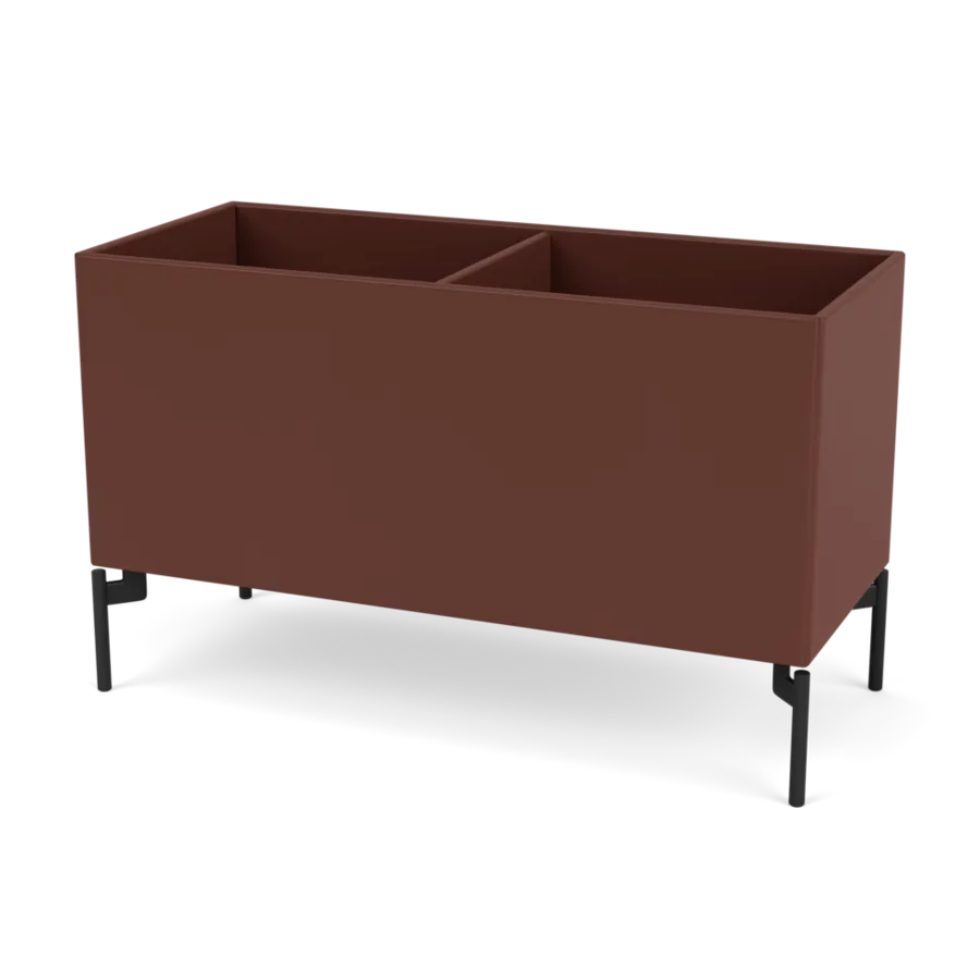 Plantekasse B69,6 cm D30, inkl. ben fra Montana - Masala / Black - Jacobsen Plus