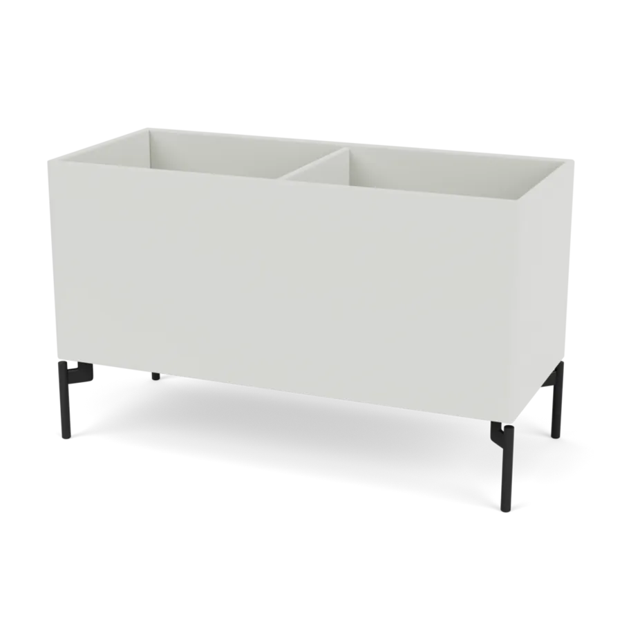 Plantekasse B69,6 cm D30, inkl. ben fra Montana - Nordic / Black - Jacobsen Plus