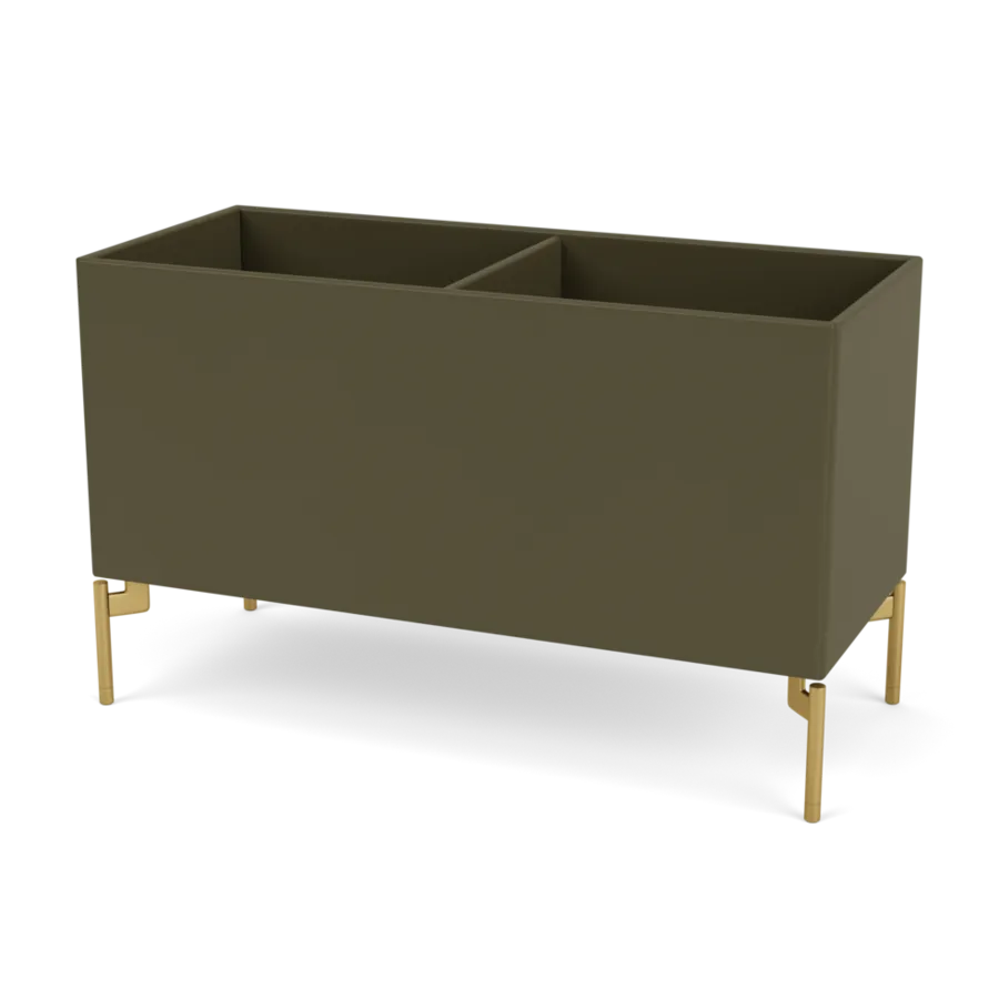 Plantekasse B69,6 cm D30, inkl. ben fra Montana