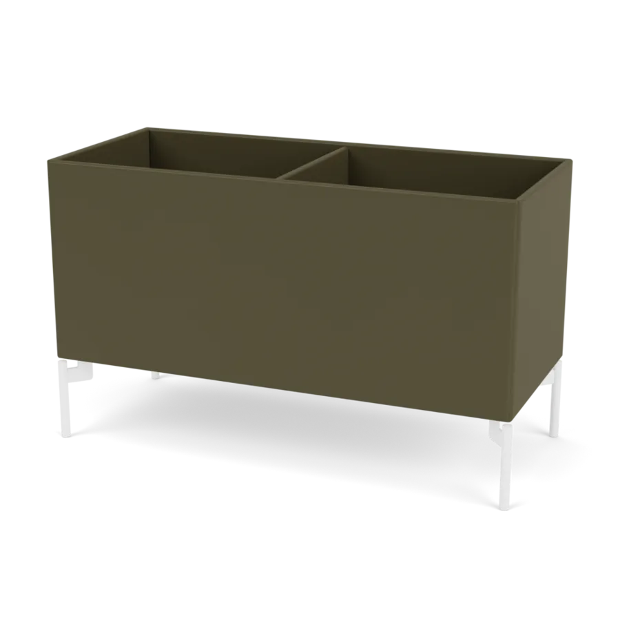 Plantekasse B69,6 cm D30, inkl. ben fra Montana