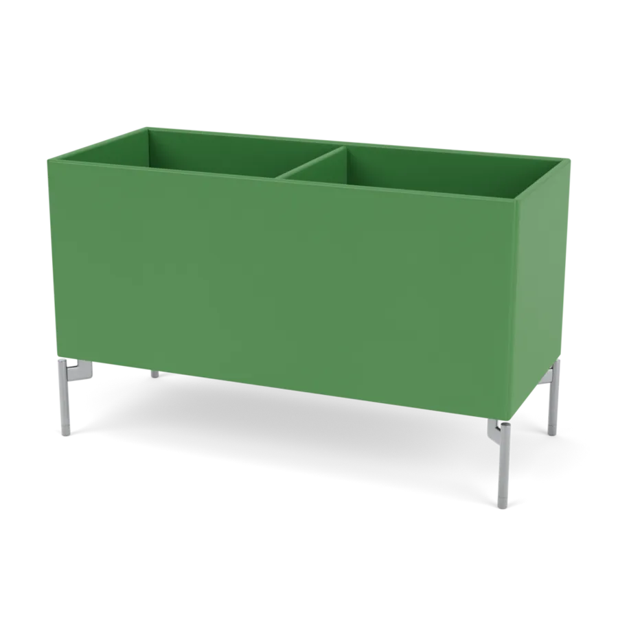 Plantekasse B69,6 cm D30, inkl. ben fra Montana - Parsley / Krom - Jacobsen Plus