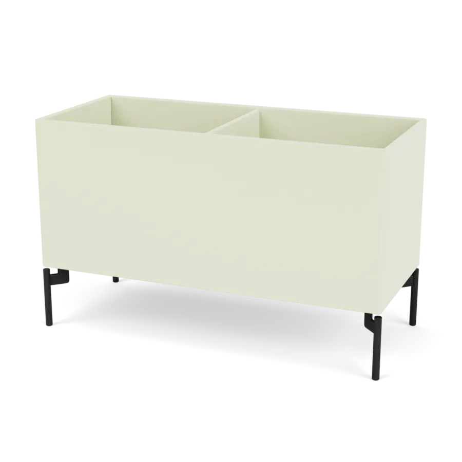 Plantekasse B69,6 cm D30, inkl. ben fra Montana - Pomelo / Black - Jacobsen Plus