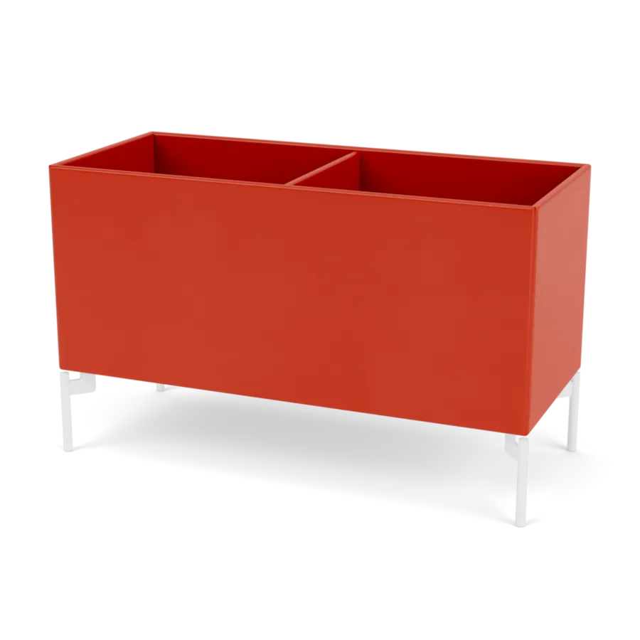 Plantekasse B69,6 cm D30, inkl. ben fra Montana