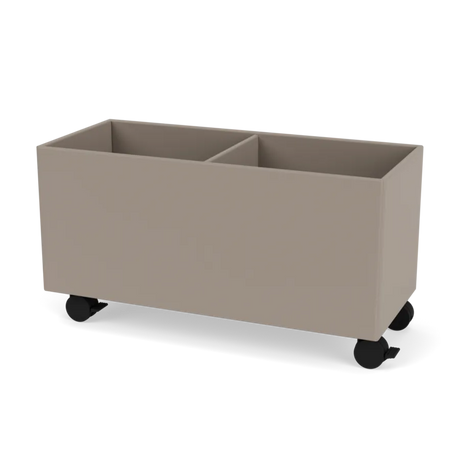 Plantekasse B69,6 cm, inkl. hjul fra Montana - Truffle - Jacobsen Plus