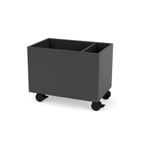 Plantekasse B46,8 cm, inkl. hjul fra Montana - Anthracite / Dybde: 30 cm - Jacobsen Plus