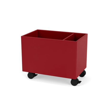 Plantekasse B46,8 cm, inkl. hjul fra Montana - Beetroot / Dybde: 30 cm - Jacobsen Plus