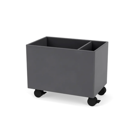 Plantekasse B46,8 cm, inkl. hjul fra Montana - Coal / Dybde: 30 cm - Jacobsen Plus