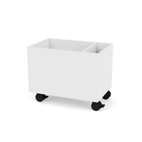 Plantekasse B46,8 cm, inkl. hjul fra Montana - Snow / Dybde: 30 cm - Jacobsen Plus