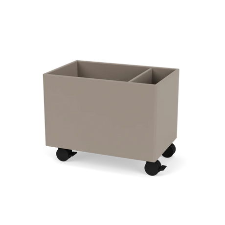 Plantekasse B46,8 cm, inkl. hjul fra Montana - Truffle / Dybde: 30 cm - Jacobsen Plus