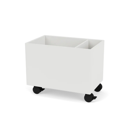 Plantekasse B46,8 cm, inkl. hjul fra Montana - Hvid (white 01) / Dybde: 30 cm - Jacobsen Plus