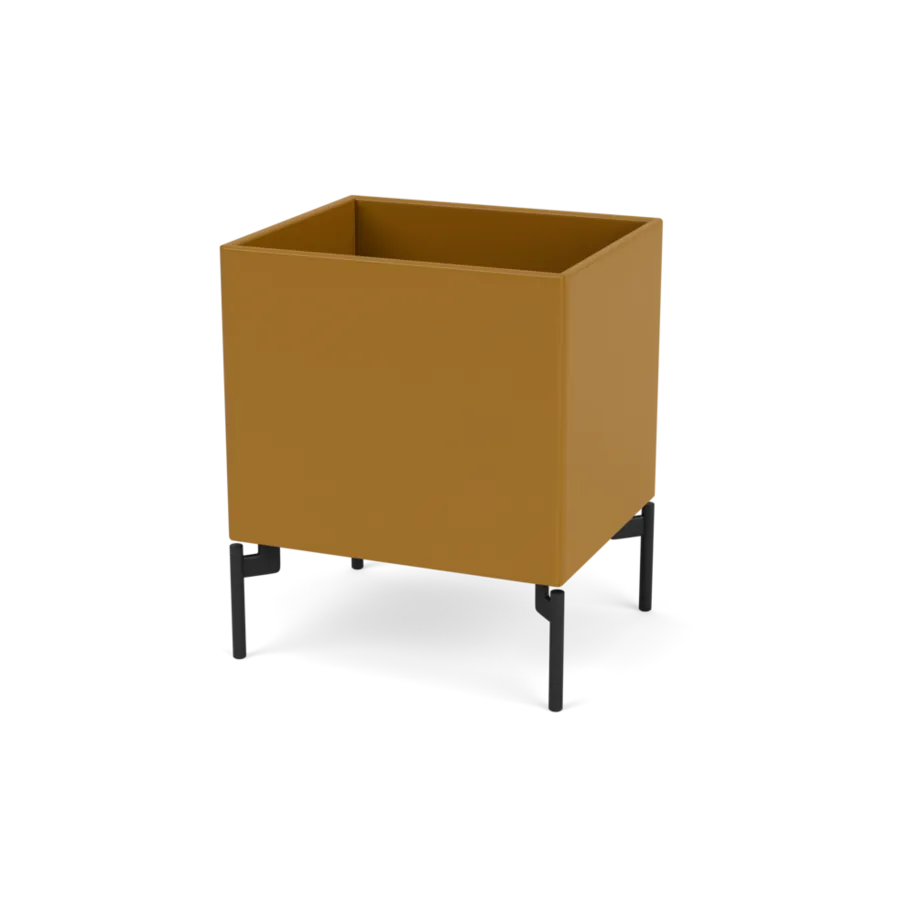 Plantekasse B35,4 cm D30, inkl. ben fra Montana - Amber / Black - Jacobsen Plus