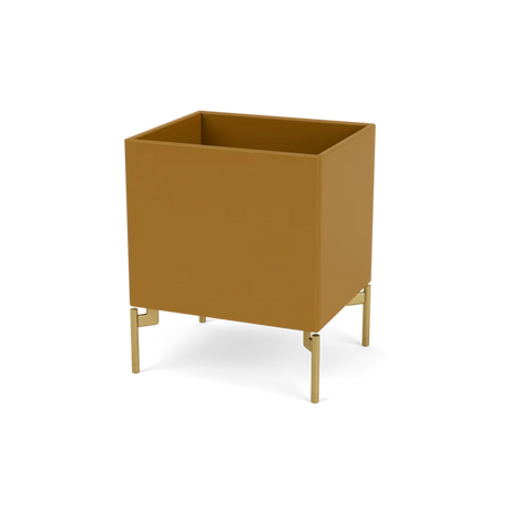 Plantekasse B35,4 cm D30, inkl. ben fra Montana - Amber / Messing - Jacobsen Plus
