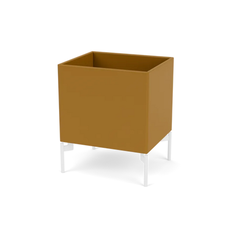 Plantekasse B35,4 cm D30, inkl. ben fra Montana - Amber / Snow - Jacobsen Plus