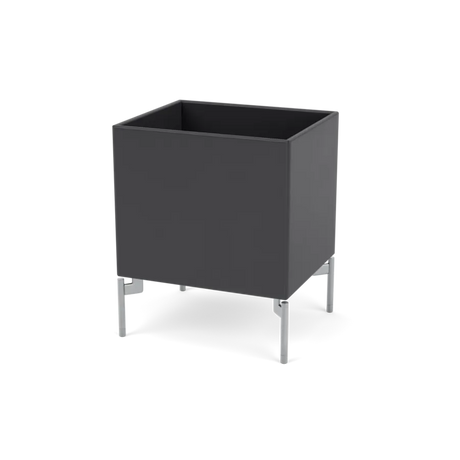 Plantekasse B35,4 cm D30, inkl. ben fra Montana - Anthracite / Krom - Jacobsen Plus