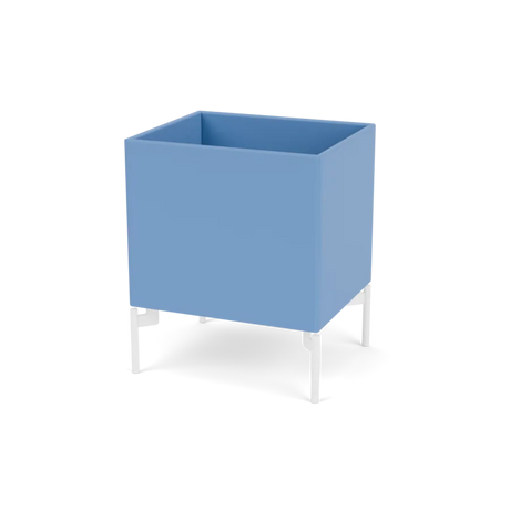 Plantekasse B35,4 cm D30, inkl. ben fra Montana - Azure / Snow - Jacobsen Plus
