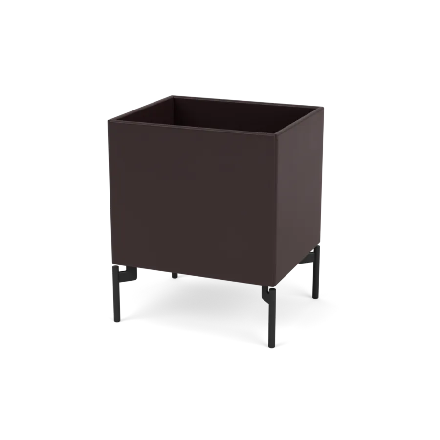 Plantekasse B35,4 cm D30, inkl. ben fra Montana - Balsamic / Black - Jacobsen Plus