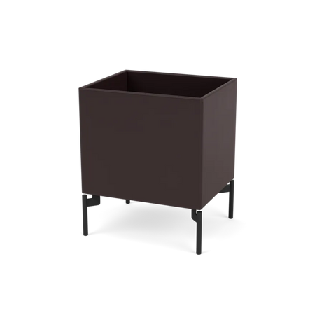 Plantekasse B35,4 cm D30, inkl. ben fra Montana - Balsamic / Black - Jacobsen Plus