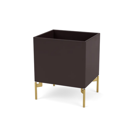 Plantekasse B35,4 cm D30, inkl. ben fra Montana - Balsamic / Messing - Jacobsen Plus