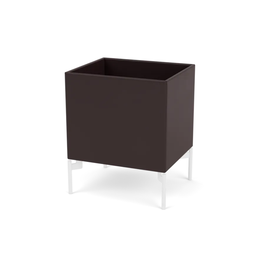 Plantekasse B35,4 cm D30, inkl. ben fra Montana - Balsamic / Snow - Jacobsen Plus