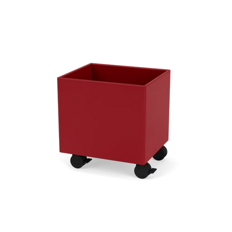 Plantekasse B35,4 cm, inkl. hjul fra Montana - Beetroot / Dybde: 30 cm - Jacobsen Plus